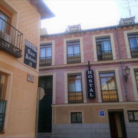 Hostal Don Jaime II Segovia Exterior photo